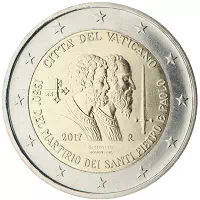 2 euros commémorative Vatican 2017