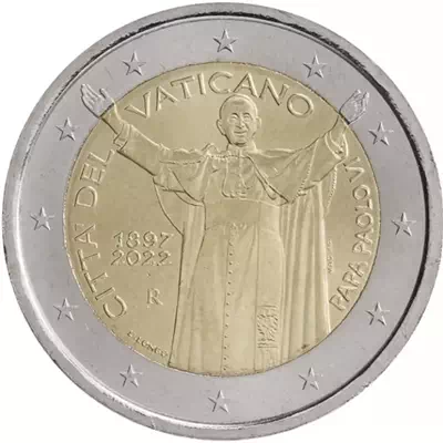 2 euros commémorative Vatican 2022