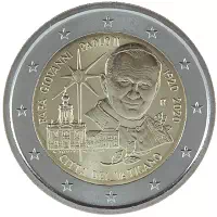 2 euros commémorative Vatican 2020
