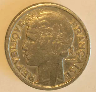 2 francs Morlon - Aluminium