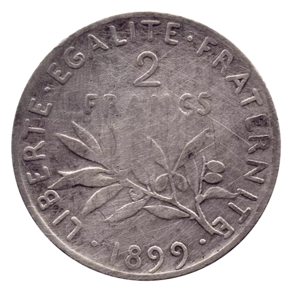 2 francs Semeuse Argent
