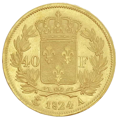 40 francs Charles X revers
