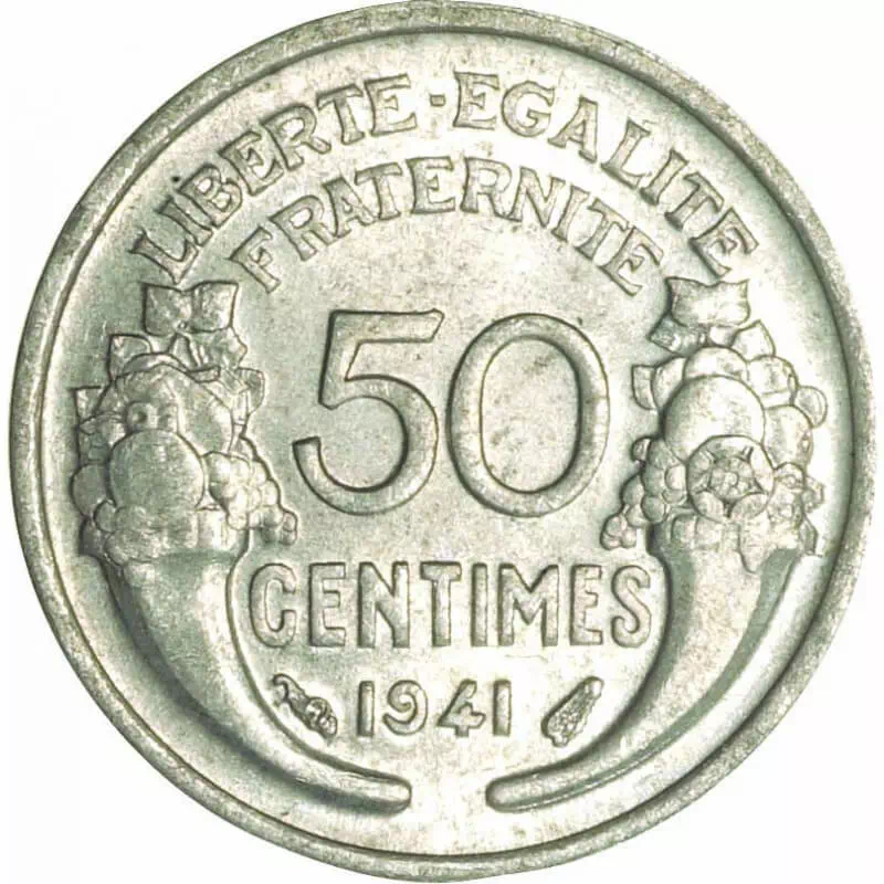 50 centimes Morlon - Aluminium