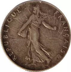 50 centimes Semeuse Argent