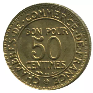 50 centimes bon du commerce