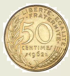 50 centimes Marianne