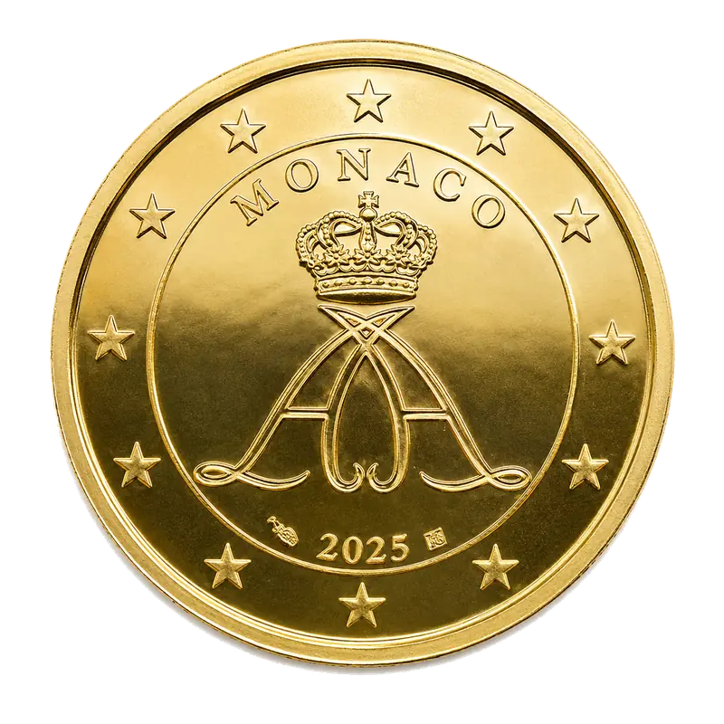 50 centimes euro Monaco 3e série