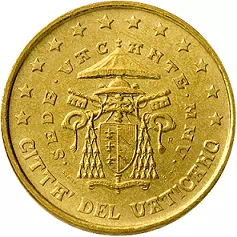 50 centimes Euro Vatican