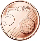 5 centimes face communne