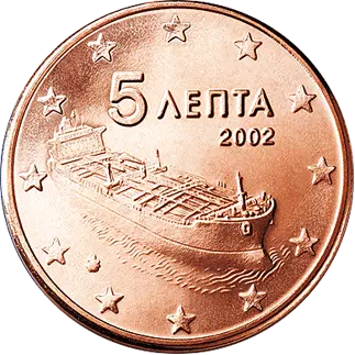 5 centimes Euro Grèce