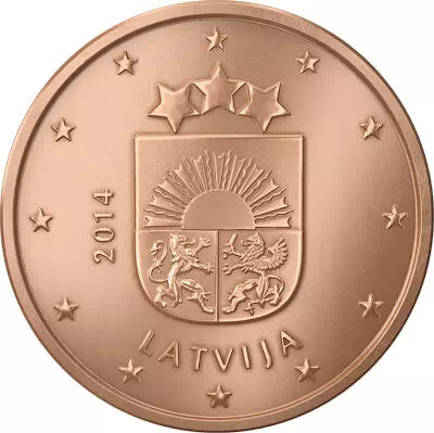 5 centimes Euro Lettonie