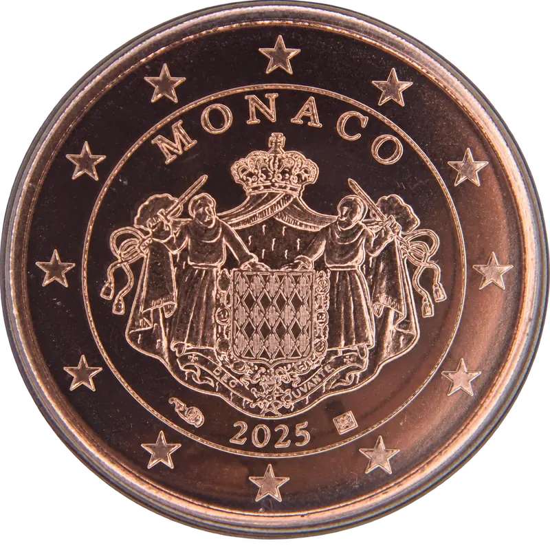 5 centimes euro Monaco 3e série