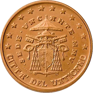 5 centimes Euro Vatican