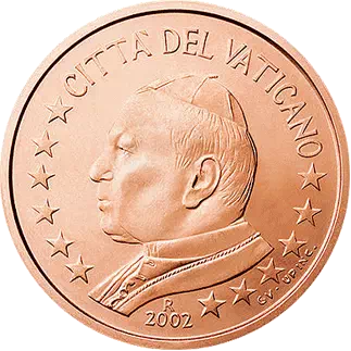 5 centimes Euro Vatican