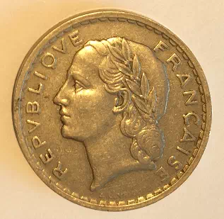 5 francs Lavrillier Nickel
