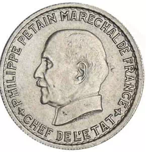 5 francs Pétain