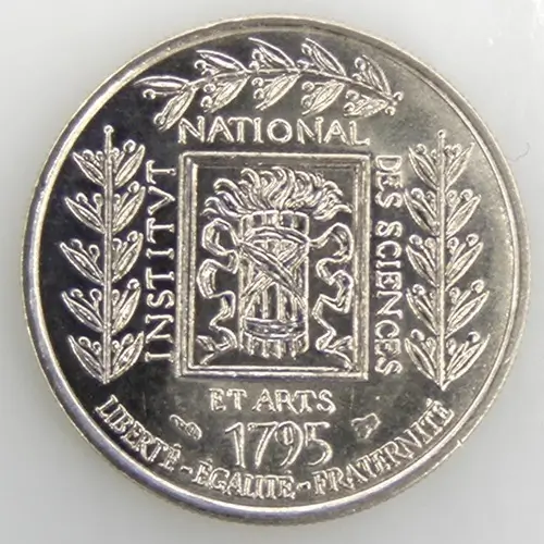 1 franc institut de France 1995 Revers